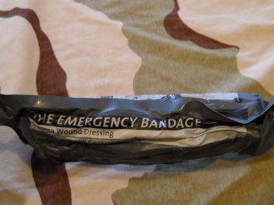 Izraeli Bandage, 4", Emergency Bandage, Izraeli Kötszer, Gyakorlásra