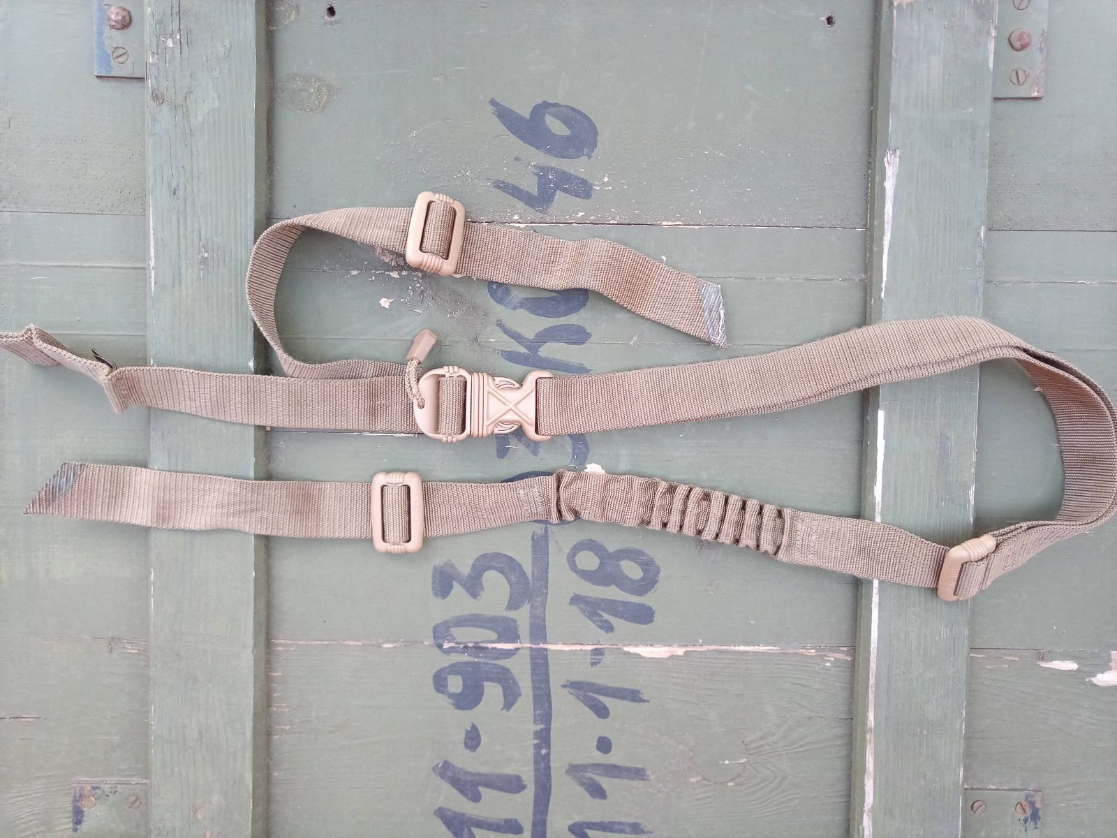 U.S. Spec-Ops Taktikai Fegyverszíj, 2-pontos, Coyote