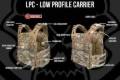 Warrior Low Profile LPC Plate Carrier / V2 / Fekete